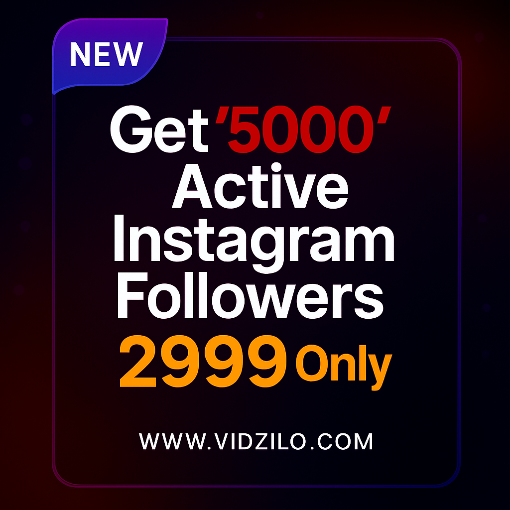 Get 5000 Active Instagram Followers – Boost Your Social Media Presence