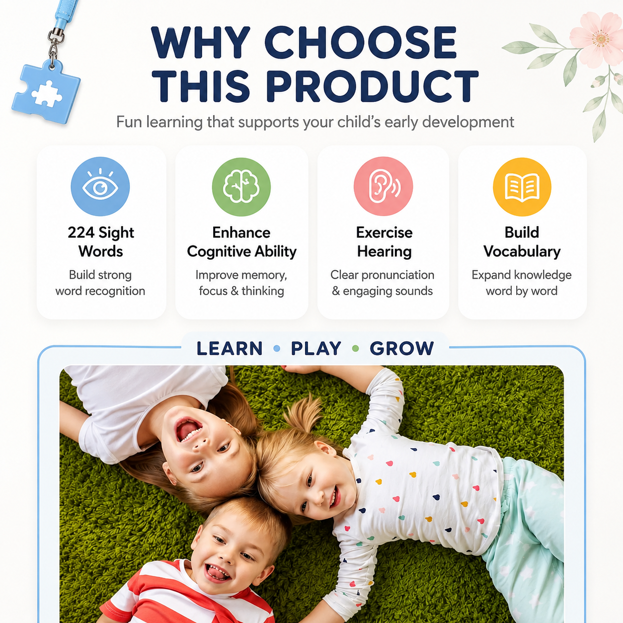 Vocabulary Learning Flash Cards for Kids