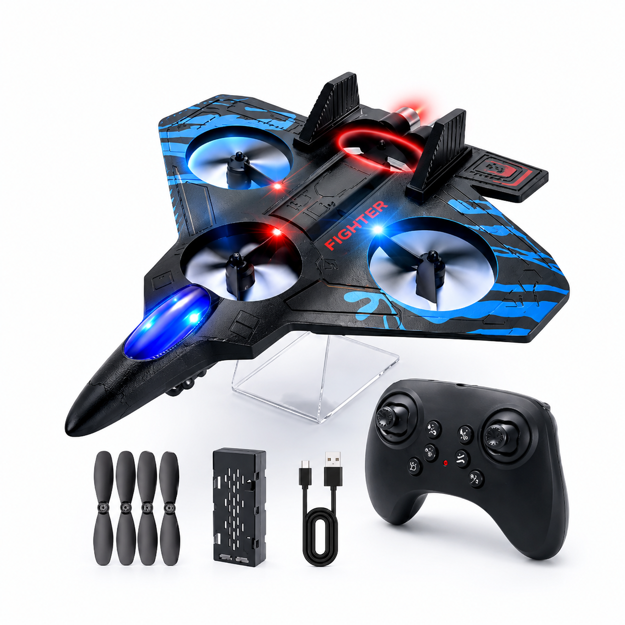 Remote Control Star Fighter Plane for Kids