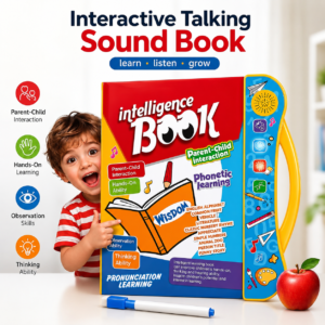 Interactive Talking Sound Book with Marker for Kids