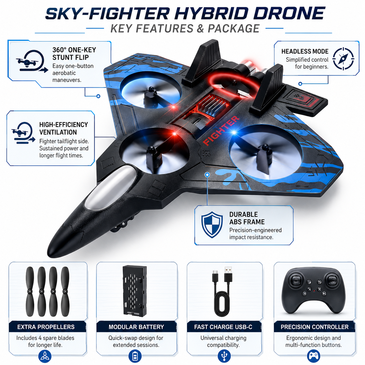 Flying RC Toy for Kids