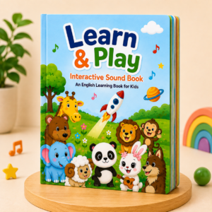 Interactive sound learning book for kids