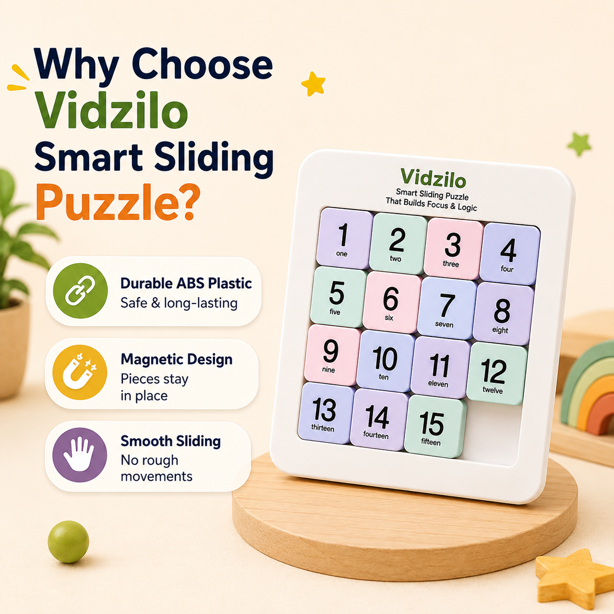 Educational Logic Puzzle for Kids