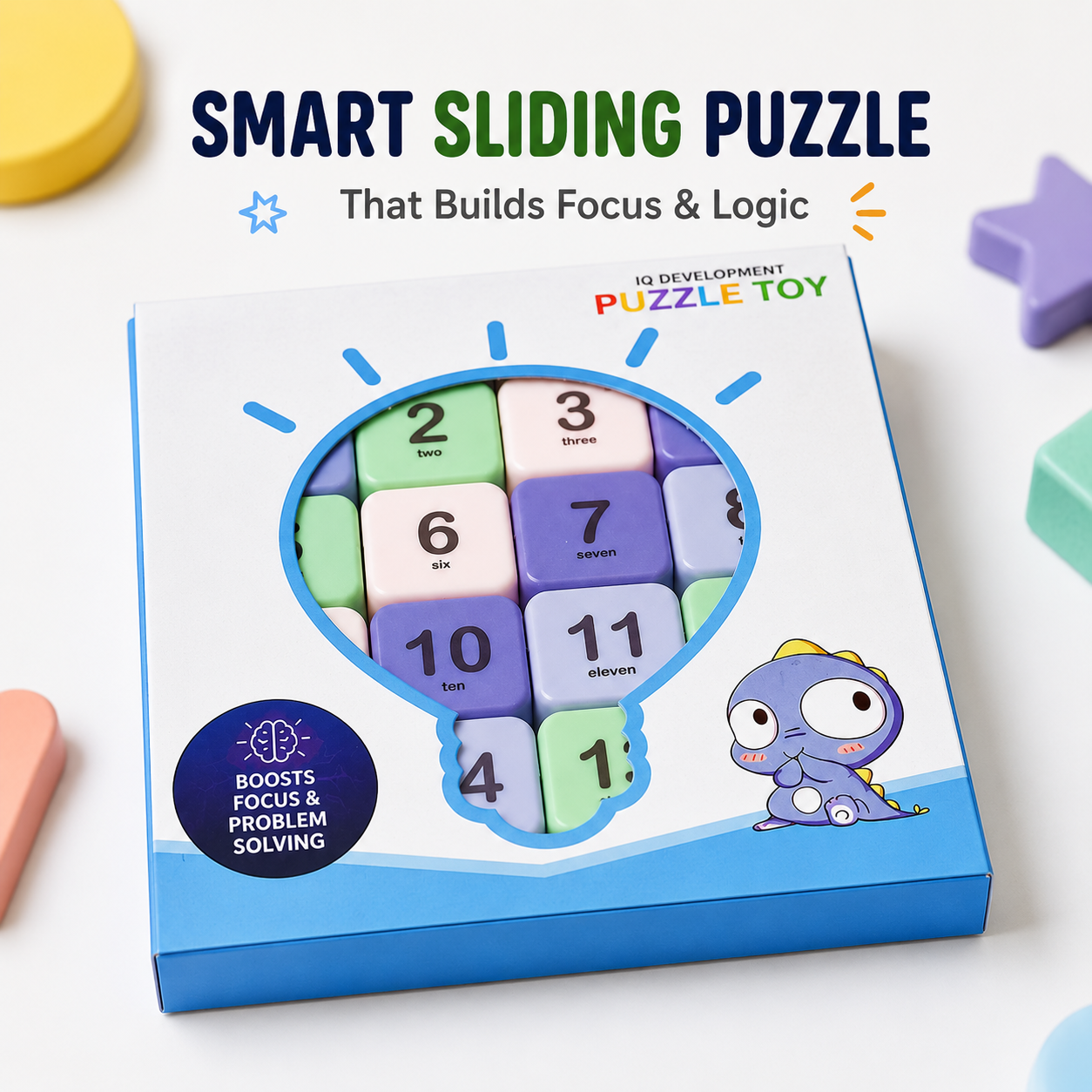 Kids Brain Game with Number Blocks