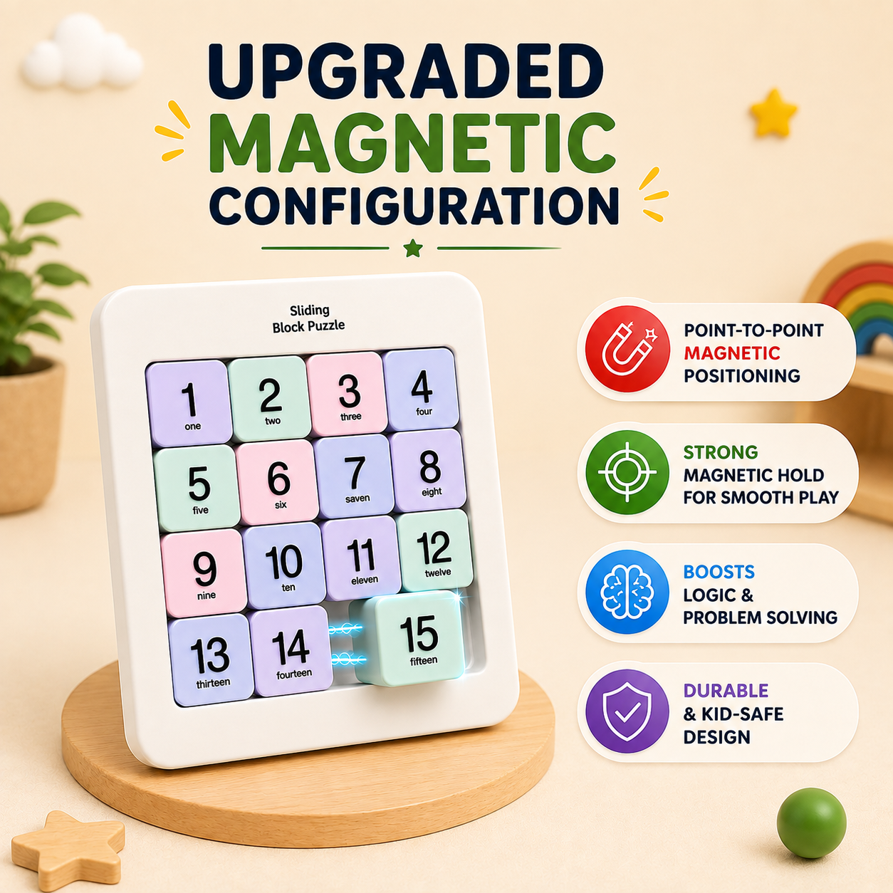Number Puzzle Game for Kids