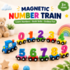 Magnetic Number Train 0 to 10 for Kids