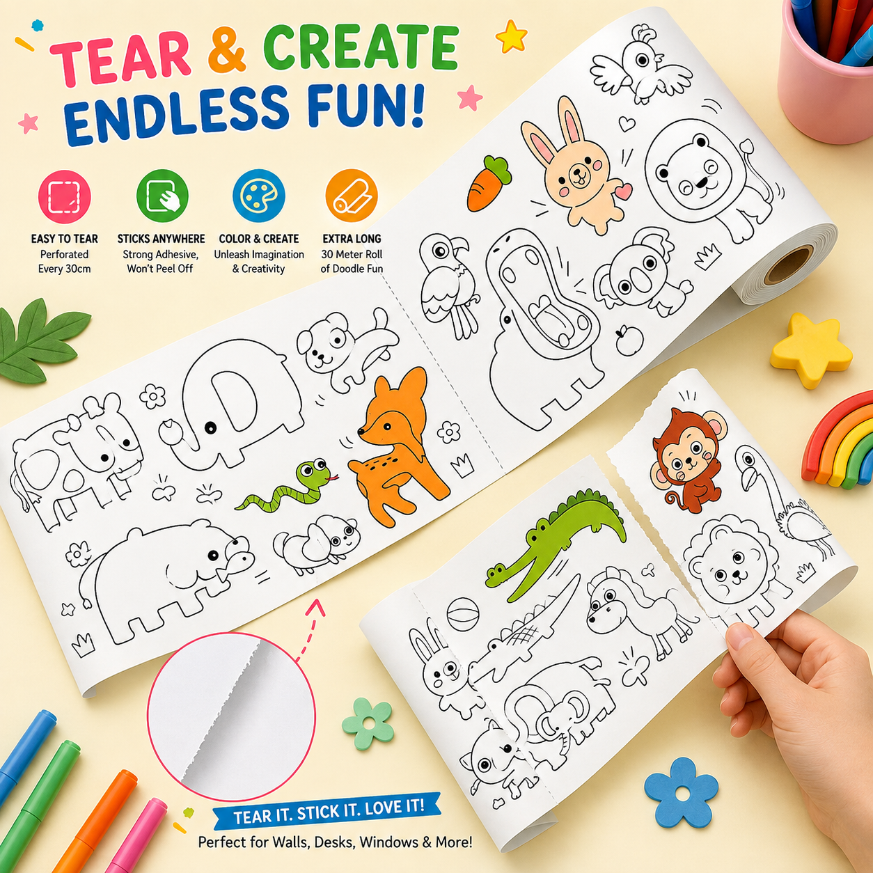 Screen-Free Drawing Activity for Kids