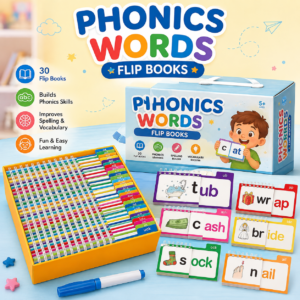 Fun phonics 30 flip books for kids