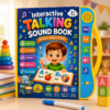 Interactive talking sound book educational learning toy for kids